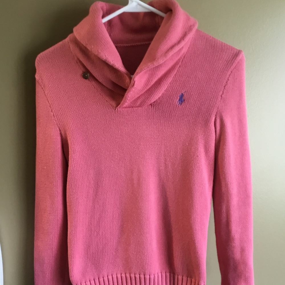 Pink Polo Ralph Lauren women sweater